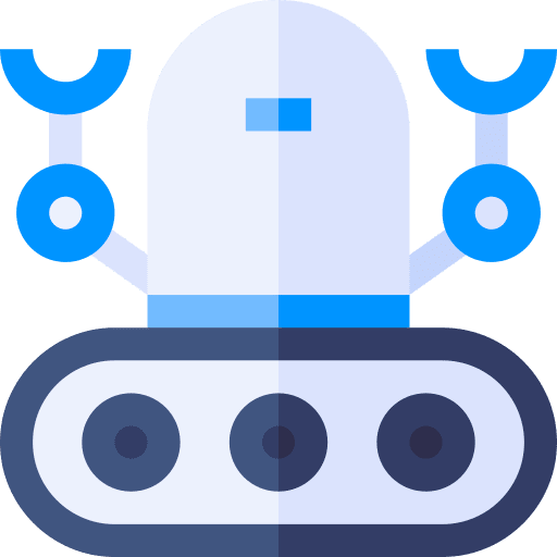 Robotic robotic electronics technology icon