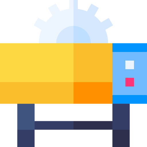 Saw machine saw machine industry equipment icon