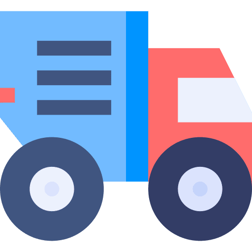 Truck truck industry heavy vehicle icon