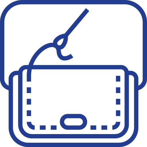 Bag bag bagpack handbag icon