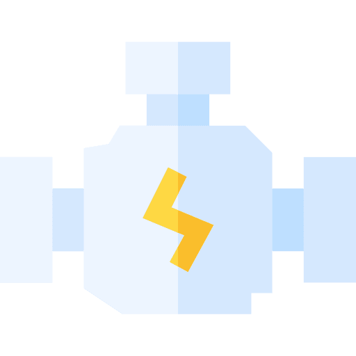 Car engine automobile car parts accumulator icon