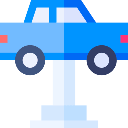 Car lifter transportation mechanic car lifter icon