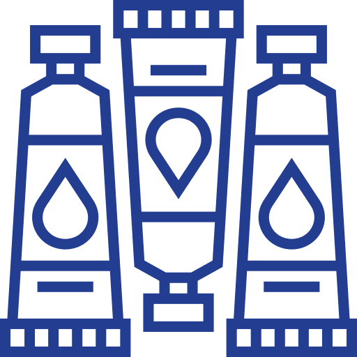 Paint paint tube painting icon