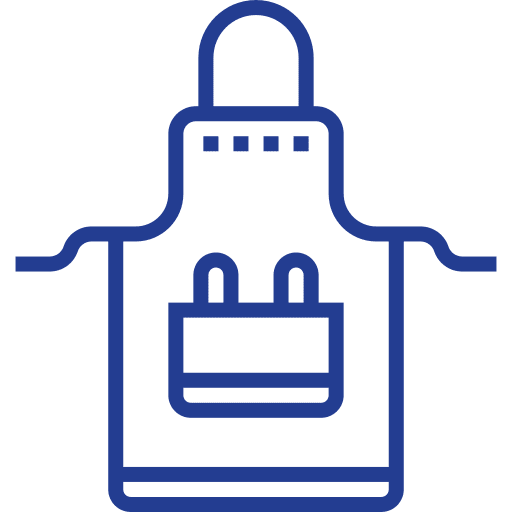 Apron clothes cleaning apron icon Apron clothes cleaning apron icon