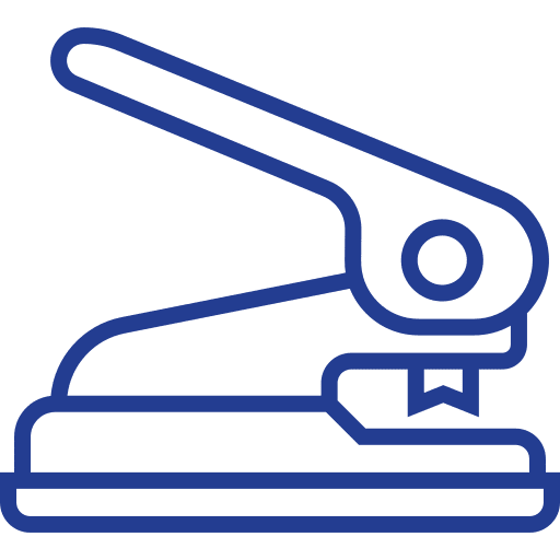 Paper punch paper tool art and design hole puncher icon Paper punch paper tool art and design hole puncher icon