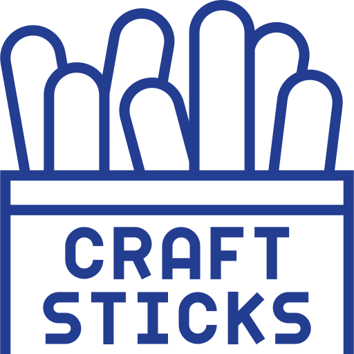Sticks art and design arts and crafts handicrafts icon Sticks art and design arts and crafts handicrafts icon