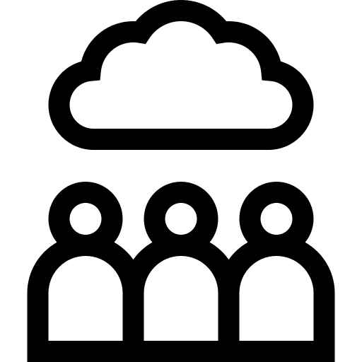 Team avatar storm people icon