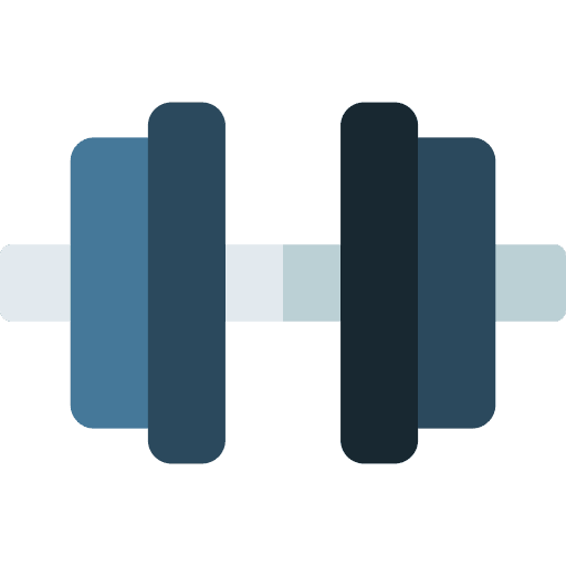 Gym training dumbbell gym icon Gym training dumbbell gym icon