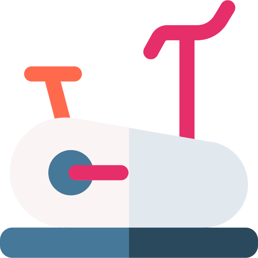 Stationary bike wellness stationary bike sports and competition icon Stationary bike wellness stationary bike sports and competition icon