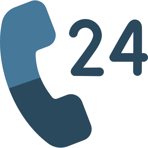 24 hours communications help information icon 24 hours communications help information icon