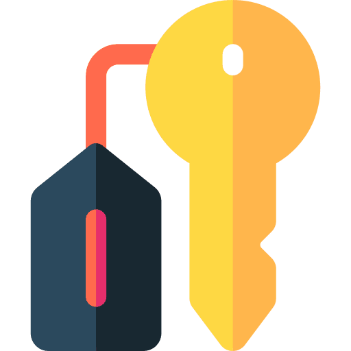 Room key holidays door key security icon Room key holidays door key security icon