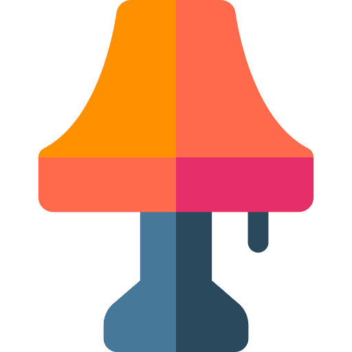 Table lamp antique furniture and household table lamp icon Table lamp antique furniture and household table lamp icon