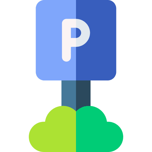 Parking sign vehicle automobile signaling icon Parking sign vehicle automobile signaling icon