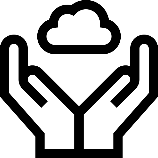 Cloud cloud hosting database storage icon Cloud cloud hosting database storage icon