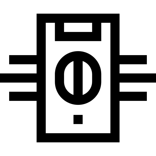 Smartphone ai communications technology icon Smartphone ai communications technology icon