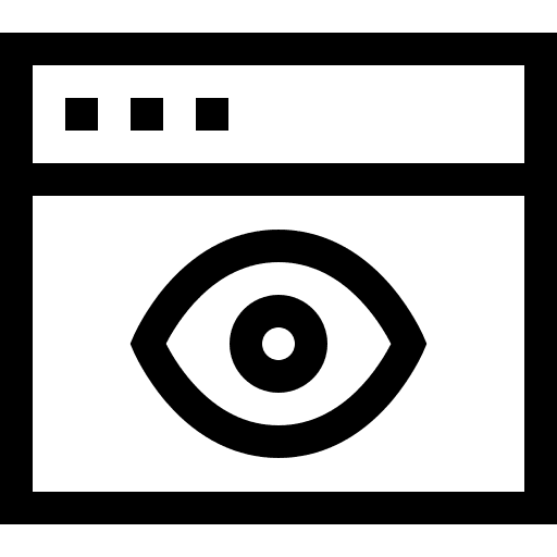 Web ui website internet icon Web ui website internet icon