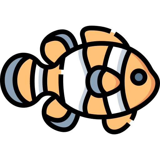 Clown fish nature clown fish animals icon Clown fish nature clown fish animals icon