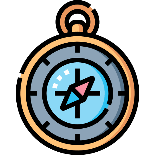 Compass wind rose orientation maps and location icon Compass wind rose orientation maps and location icon
