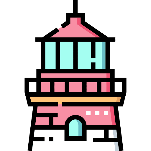 Lighthouse lighthouse tower orientation icon Lighthouse lighthouse tower orientation icon