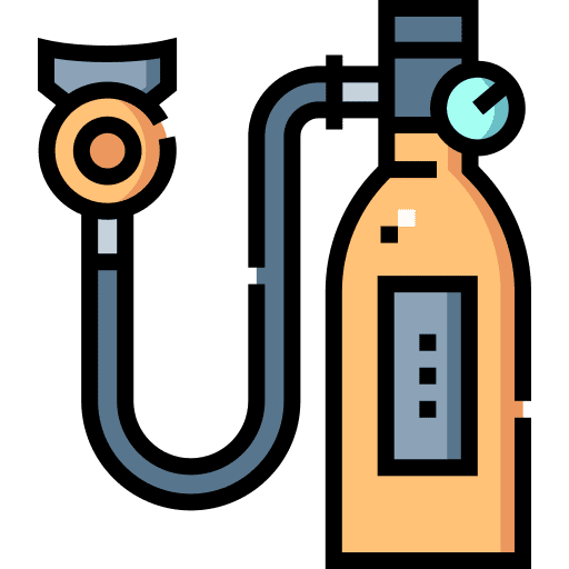 Oxygen tank gas sports and competition cylinder icon Oxygen tank gas sports and competition cylinder icon