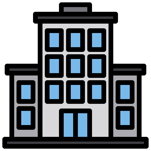 Building architecture and city cityscape city icon