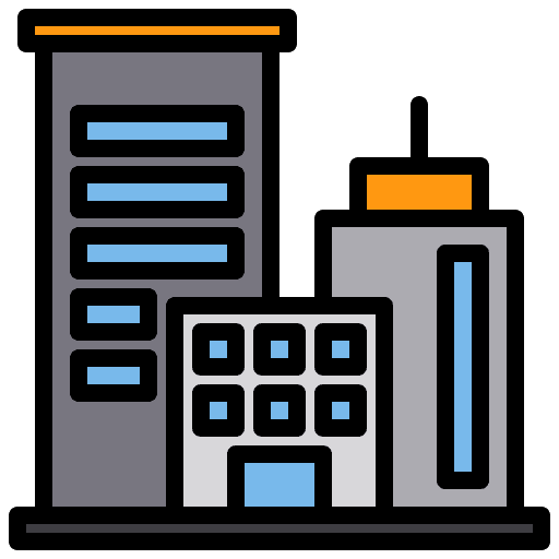 Building cityscape real estate buildings icon Building cityscape real estate buildings icon
