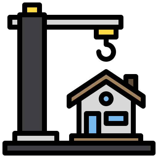 Construction internet architecture crane icon Construction internet architecture crane icon