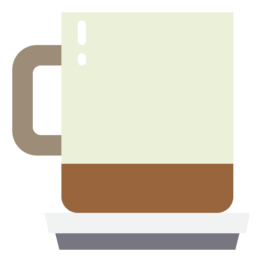Coffee mug food and restaurant espresso cup icon Coffee mug food and restaurant espresso cup icon