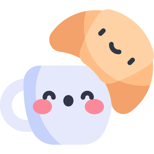 Coffee cup coffee cup kitchenware croissant icon Coffee cup coffee cup kitchenware croissant icon