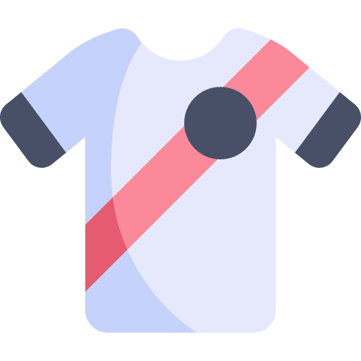 Football jersey buenos aires sport equipment shirt icon Football jersey buenos aires sport equipment shirt icon