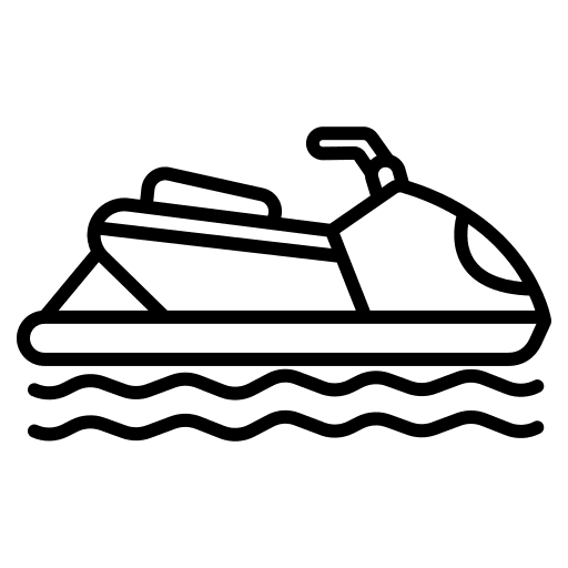 Jet ski jet ski water sport sea scooter icon