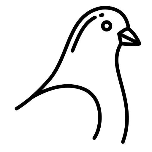 Pigeon zoology animals bird icon