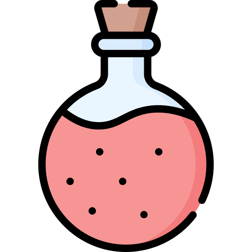 Potion flask bottle magic icon