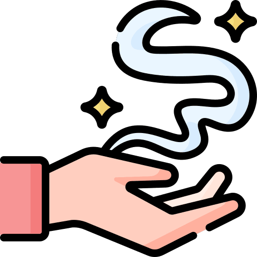 Trick magic hand hands and gestures icon Trick magic hand hands and gestures icon