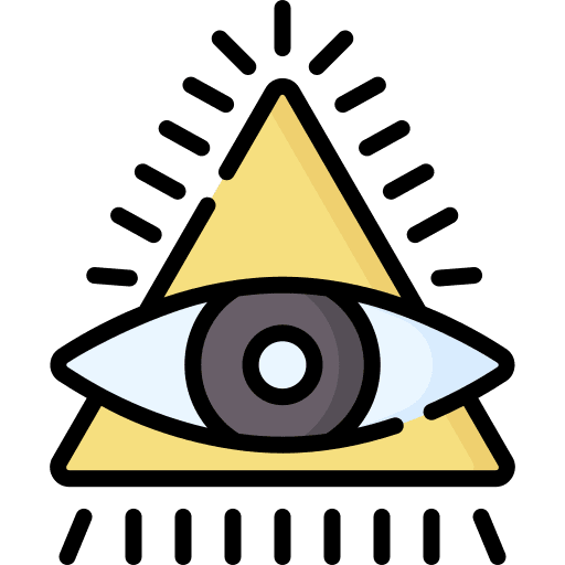 Eye shapes and symbols prediction magic icon Eye shapes and symbols prediction magic icon