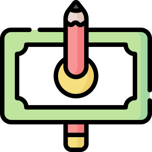 Magic trick banknote entertainment paper bill icon Magic trick banknote entertainment paper bill icon