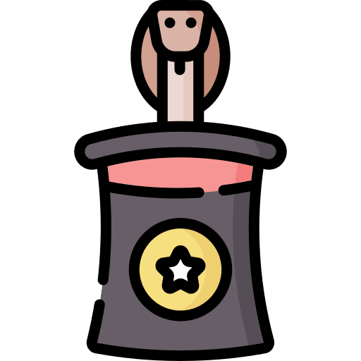 Magic trick magician hat entertainment magic trick icon Magic trick magician hat entertainment magic trick icon