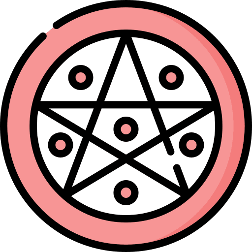 Pentagram star pentacle symbol icon Pentagram star pentacle symbol icon