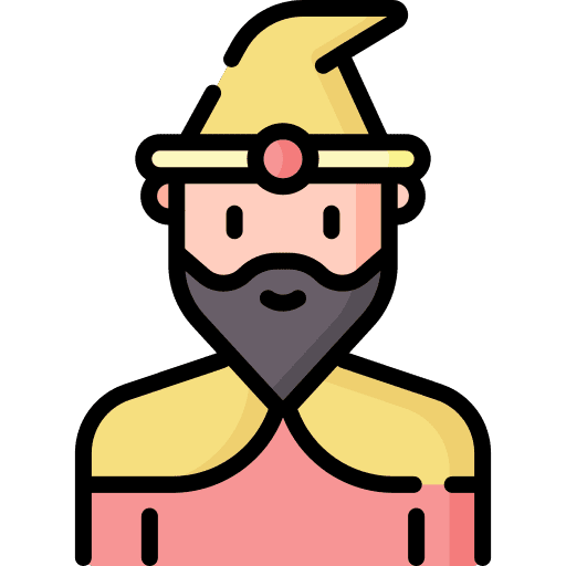 Wizard wizard avatar costume icon Wizard wizard avatar costume icon