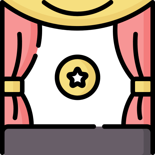 Stage stage theater entertainment icon Stage stage theater entertainment icon