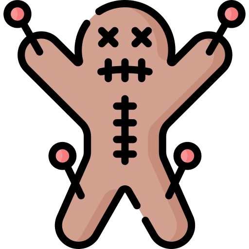 Voodoo voodoo scary horror icon Voodoo voodoo scary horror icon