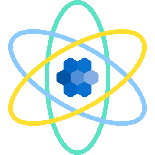 Atom science education edit tools icon