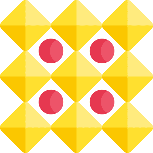 Epitaxial film atomic nano technology layer icon