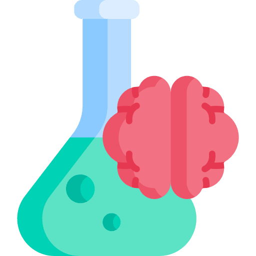 Brain education experiment brain icon