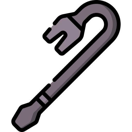 Crowbar crowbar implement home repair icon
