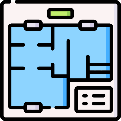Evacuation plan security evacuation plan maps and location icon Evacuation plan security evacuation plan maps and location icon