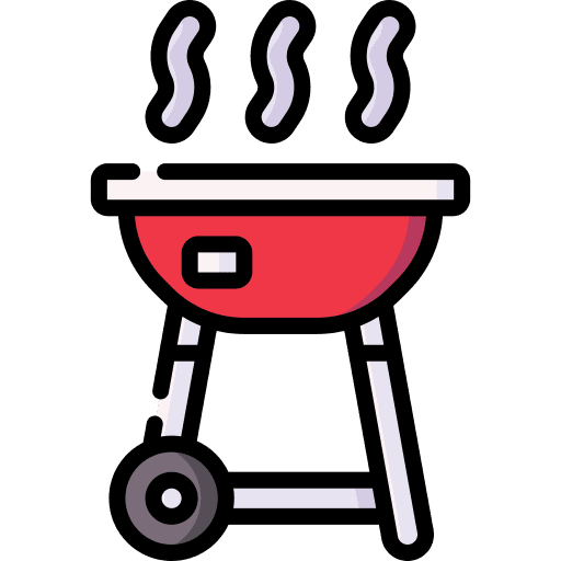 Bbq barbecue grill food and restaurant icon Bbq barbecue grill food and restaurant icon