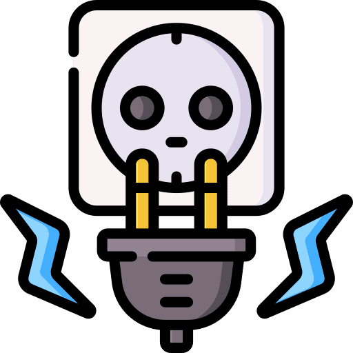 Electricity power electronics electrical icon Electricity power electronics electrical icon