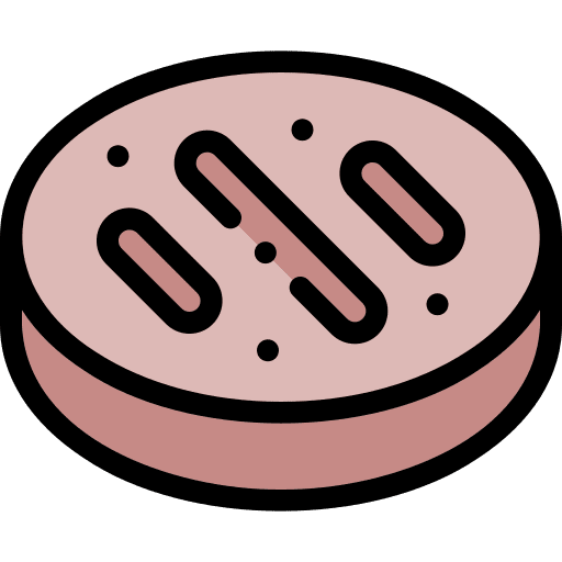Burger cutlet burger food icon