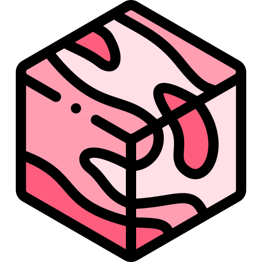 Diced beef meat food food and restaurant icon Diced beef meat food food and restaurant icon